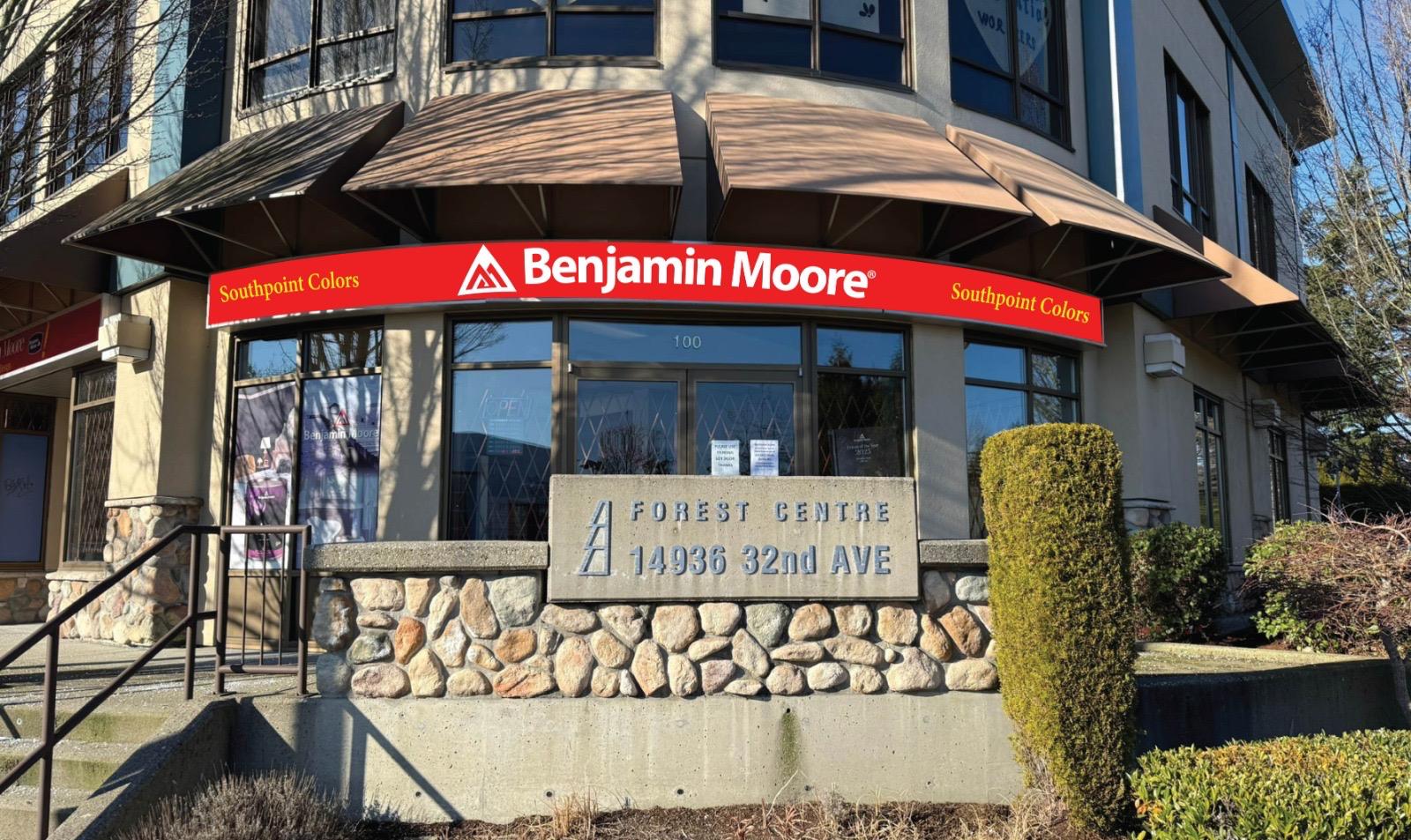 Benjamin Moore - Southpoint Colours location